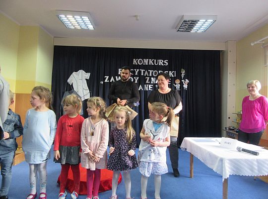 Konkurs recytatorski pt."Zawody znane i lubiane"