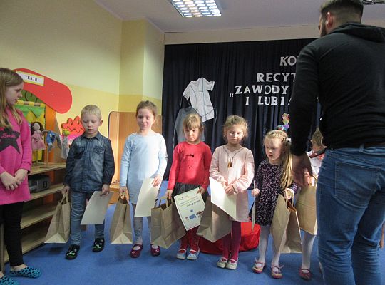 Konkurs recytatorski pt."Zawody znane i lubiane"