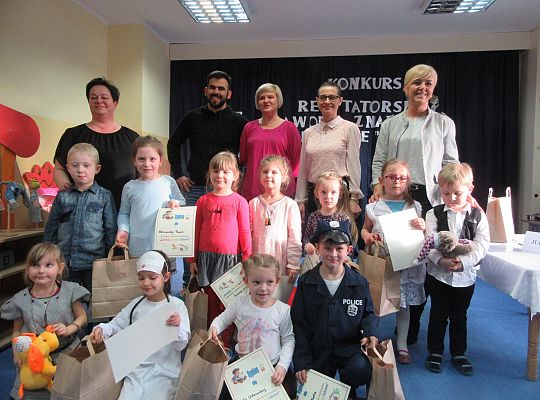 Konkurs recytatorski pt."Zawody znane i lubiane"
