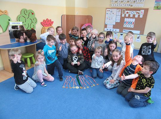 Zdobyte trofea naszego kolegi -brawo Szymon