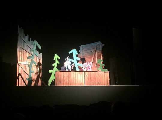 W kinie Fregata na przedstawieniu "Niedźwiedź i Masza" Gr III i IV