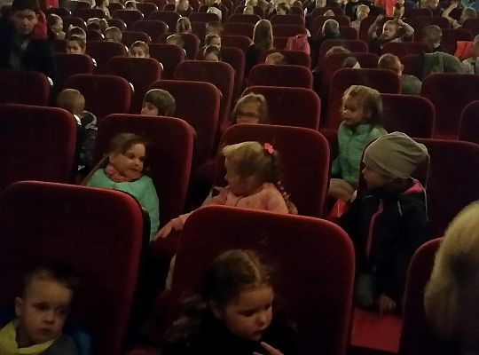 W kinie Fregata na przedstawieniu "Niedźwiedź i Masza" Gr I i II