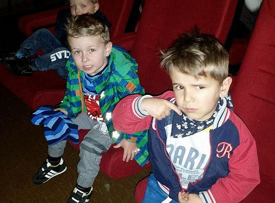 W kinie Fregata na przedstawieniu "Niedźwiedź i Masza" Gr I i II