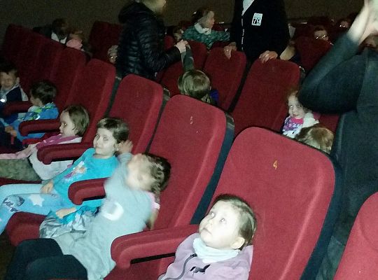 W kinie Fregata na przedstawieniu "Niedźwiedź i Masza" Gr I i II