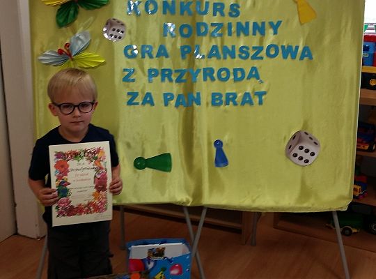 Rozstrzygnięcie konkursu "Z przyrodą za pan brat"