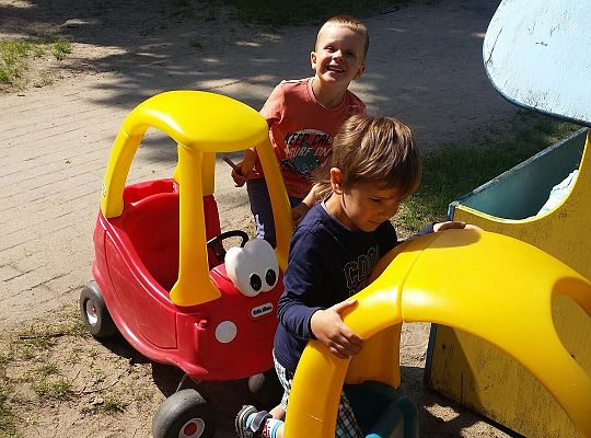 Super zabawa w słoneczny dzień