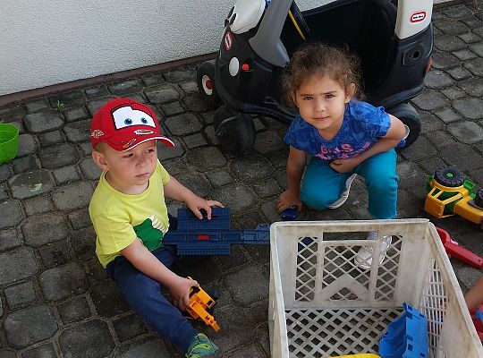 Super zabawa w słoneczny dzień