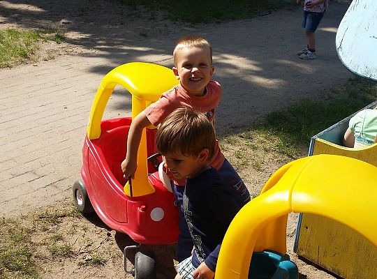 Super zabawa w słoneczny dzień