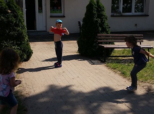 Super zabawa w słoneczny dzień