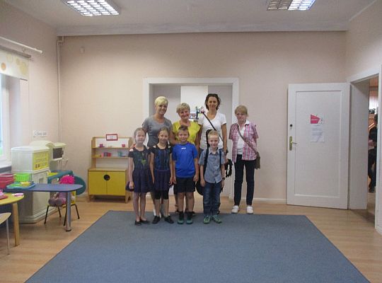 Absolwenci naszego przedszkola z wizytą