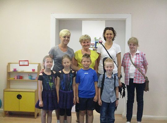 Absolwenci naszego przedszkola z wizytą