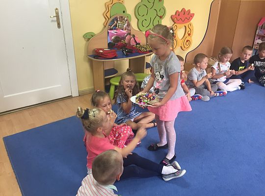 Urodziny Zuzi - grupa IV