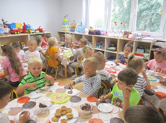 Pierwsze zajęcia w nowym roku szkolnym-gr III