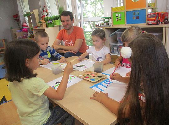 Pierwsze zajęcia w nowym roku szkolnym-gr III