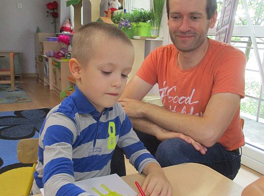 Pierwsze zajęcia w nowym roku szkolnym-gr III