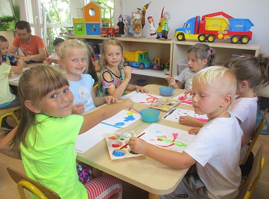 Pierwsze zajęcia w nowym roku szkolnym-gr III