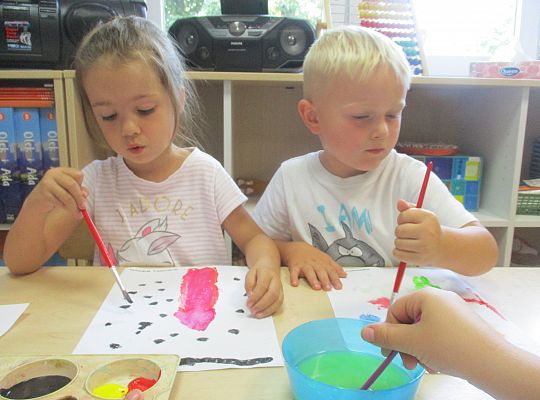 Pierwsze zajęcia w nowym roku szkolnym-gr III