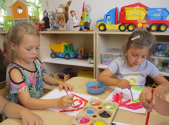 Pierwsze zajęcia w nowym roku szkolnym-gr III