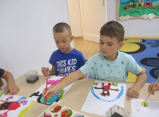 Pierwsze zajęcia w nowym roku szkolnym-gr III