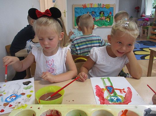 Pierwsze zajęcia w nowym roku szkolnym-gr III