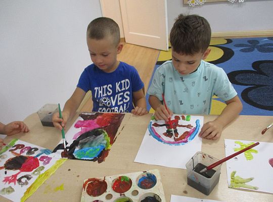 Pierwsze zajęcia w nowym roku szkolnym-gr III