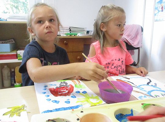 Pierwsze zajęcia w nowym roku szkolnym-gr III