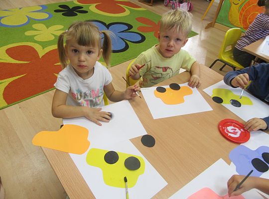 Maluszki zaczynają życie przedszkolaka