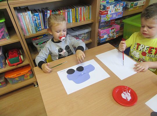 Maluszki zaczynają życie przedszkolaka