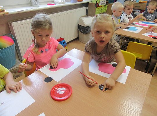 Maluszki zaczynają życie przedszkolaka