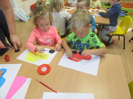 Maluszki zaczynają życie przedszkolaka