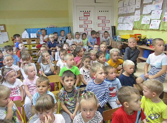 Wizyta Policjantki w Przedszkolu