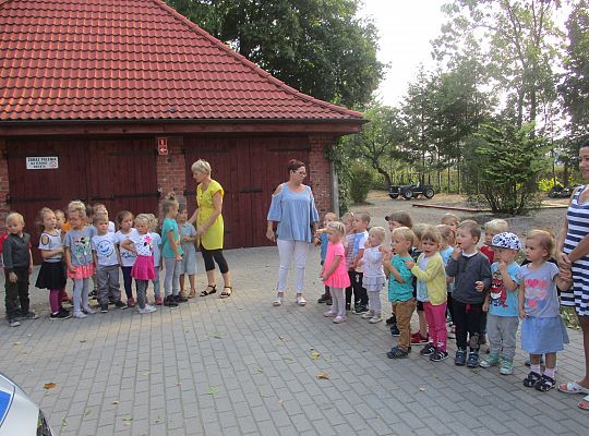 Wizyta Policjantki w Przedszkolu