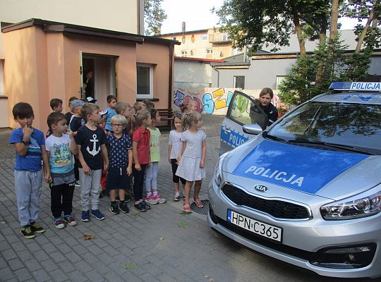 Wizyta Policjantki w Przedszkolu
