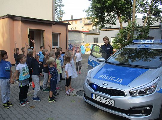 Wizyta Policjantki w Przedszkolu