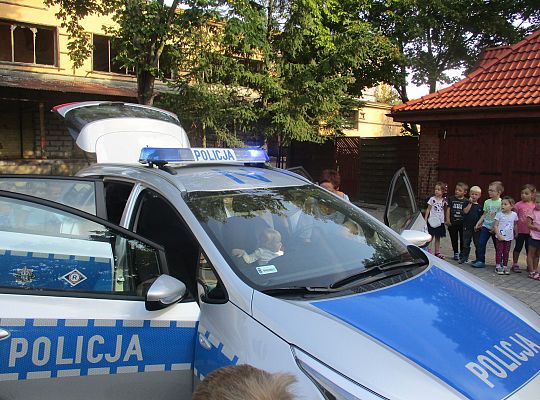 Wizyta Policjantki w Przedszkolu