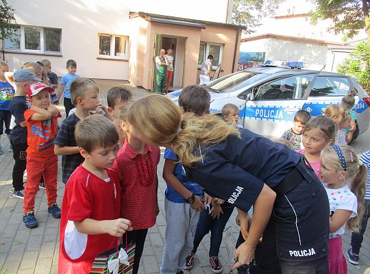 Wizyta Policjantki w Przedszkolu