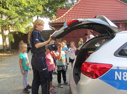 Wizyta Policjantki w Przedszkolu