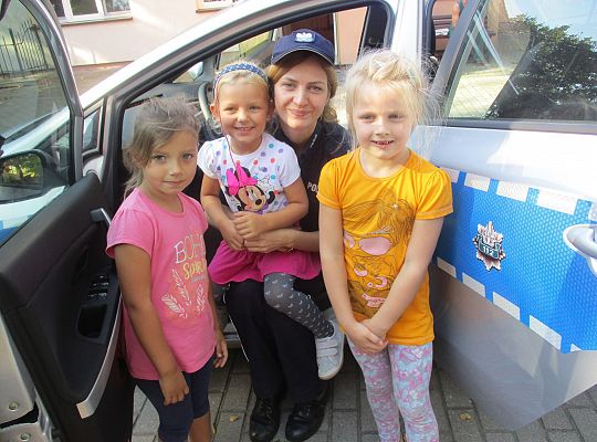 Wizyta Policjantki w Przedszkolu