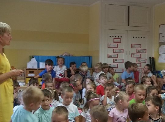 Wizyta Policjantki w Przedszkolu