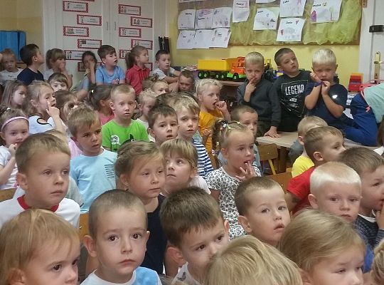 Wizyta Policjantki w Przedszkolu