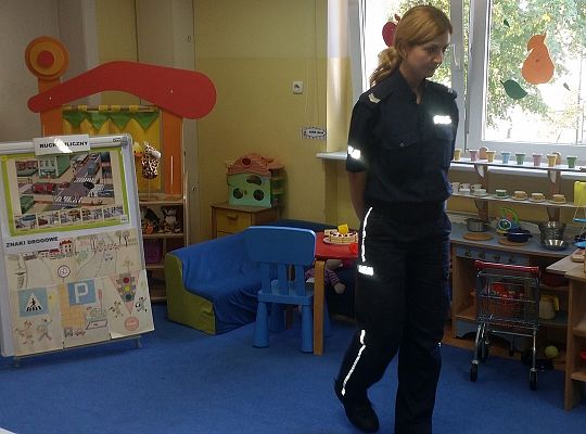 Wizyta Policjantki w Przedszkolu