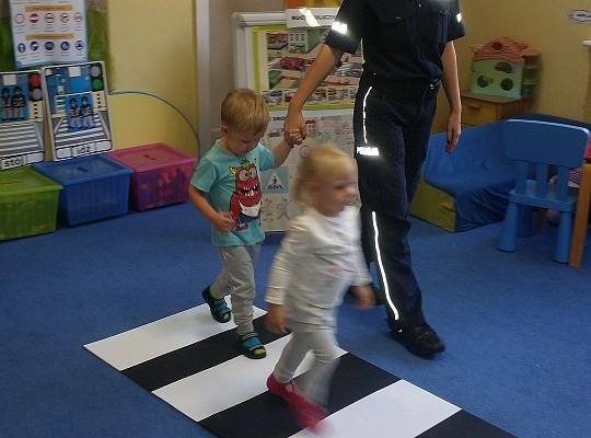 Wizyta Policjantki w Przedszkolu