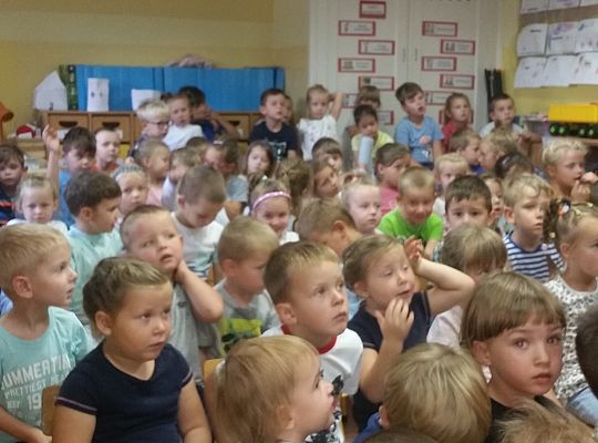 Wizyta Policjantki w Przedszkolu