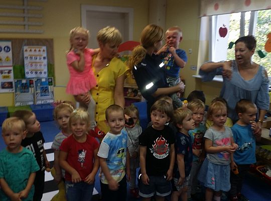 Wizyta Policjantki w Przedszkolu