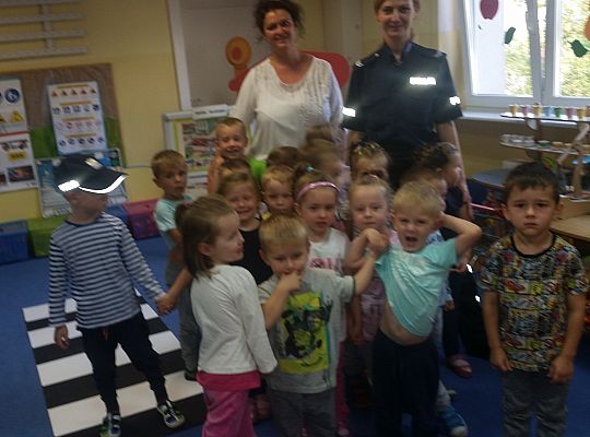 Wizyta Policjantki w Przedszkolu