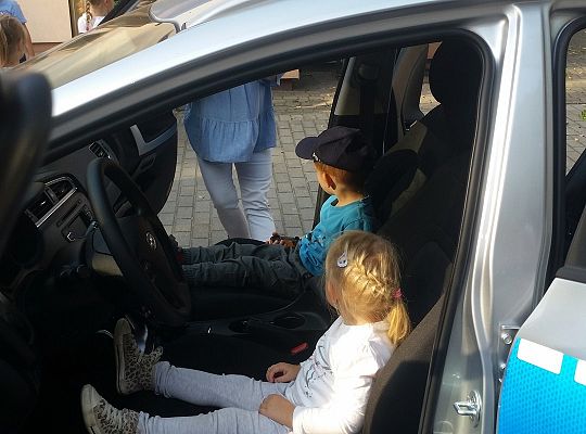 Wizyta Policjantki w Przedszkolu