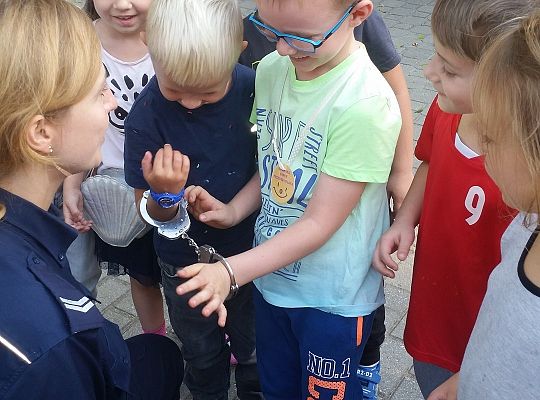 Wizyta Policjantki w Przedszkolu