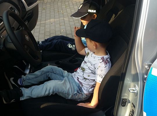 Wizyta Policjantki w Przedszkolu