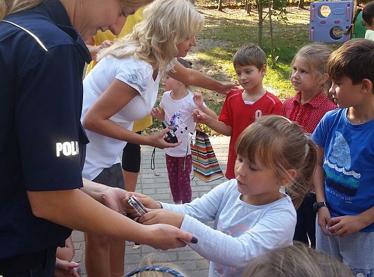 Wizyta Policjantki w Przedszkolu