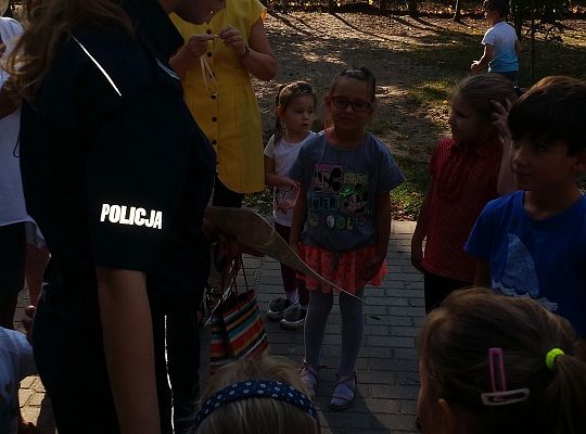 Wizyta Policjantki w Przedszkolu